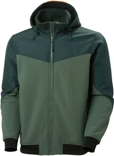 Winter jacket HELLY HANSEN Oxford Softsheel Winter Jacket, green S - Kurtki męskie - miniaturka - grafika 1
