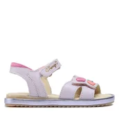 Buty dla dziewczynek - Sandały Primigi 3913022 S Fioletowy - miniaturka - grafika 1