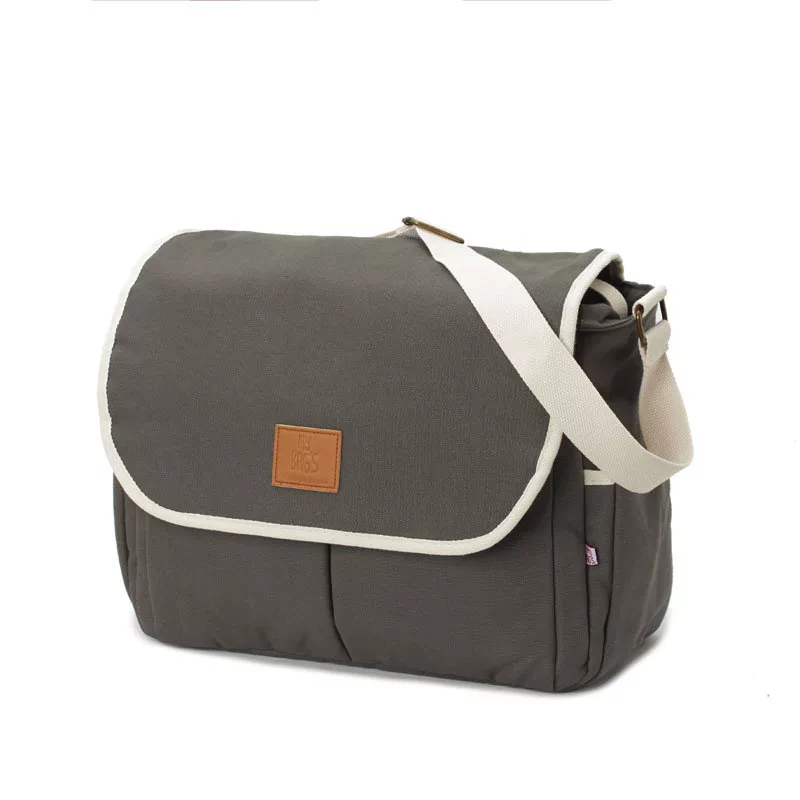 MY BAG'S My Bag's Torba do wózka Flap Bag Happy Family grey