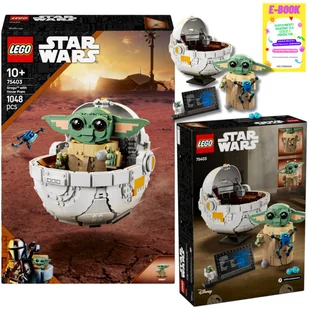 LEGO NOWOŚCI : STAR WARS Grogu™ w wózku KLOCKI PREZENT + EBOOK - Klocki - miniaturka - grafika 1