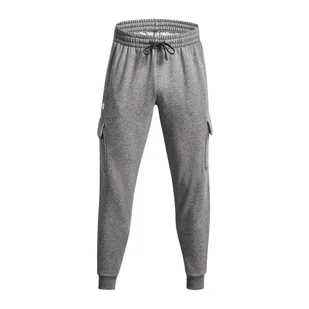 Spodnie męskie Under Armour Rival Fleece Cargo Jogger - Spodnie sportowe męskie - miniaturka - grafika 1