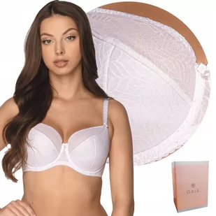 ﻿Biustonosz semi soft, GAIA SANDY 594, BIAŁY, 85C - Biustonosze - miniaturka - grafika 1