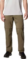 Spodnie sportowe męskie - Columbia Columbia Silver Ridge Utility Convertible Pant 2012962397 Zielone 36-32 - miniaturka - grafika 1