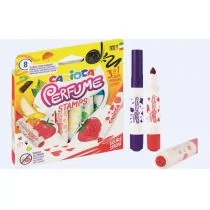 Carioca Pisaki zapachowe Perfume Stemple 8 kolorów - Przybory szkolne - miniaturka - grafika 1