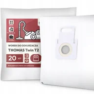 Worki do odkurzaczy - 20x Worek do Odkurzacza Thomas Twin T2 Syntetyczny Torba Worki Filtracyj G9 - miniaturka - grafika 1