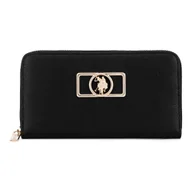 Portfele - U.S. POLO ASSN. BIUXT6450WVP Czarny - miniaturka - grafika 1