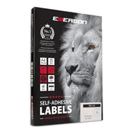 Etykiety do drukarek - Emerson 105 x 74 mm, 8 sztuk/arkusz, 25 arkuszy A4, uniwersalne etykiety samoprzylepne, do opisywania, etykiet do opisywania, naklejki do drukowania etykiet - miniaturka - grafika 1