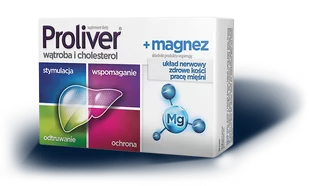Aflofarm Farmacja Polska Sp. z o PROLIVER + Magnez 30 tabletek 3713821 - Odchudzanie i oczyszczanie - miniaturka - grafika 1