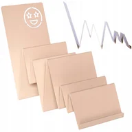 Przyborniki na biurko - Organizer na Biurko Metalowy FoldArt PREMIUM 290 x 210 mm Beżowy - miniaturka - grafika 1
