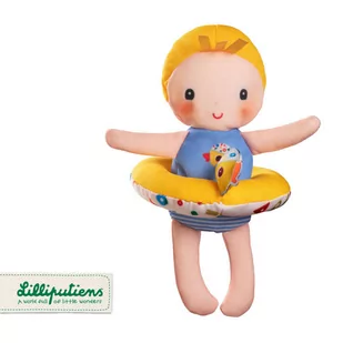 Laleczka do kąpieli Gaspard 6 m+ Lilliputiens - Zabawki do kąpieli - miniaturka - grafika 1