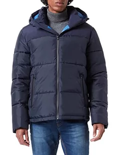 United Colors of Benetton Kurtka męska 29k7un01g, ciemnoniebieska 016, XXXL - Kurtki męskie - miniaturka - grafika 1