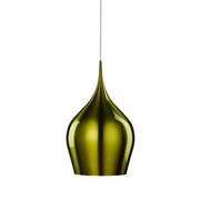 Lampy sufitowe - Lampa wisząca Vibrant w pięknym, zielonym kolorze - miniaturka - grafika 1