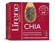 Kremy do twarzy - Lirene Lirene Superfood for Skin Chia krem przeciwzmarszczkowy odżywczy dzień/noc 50ml KRE LIR-041 - miniaturka - grafika 1