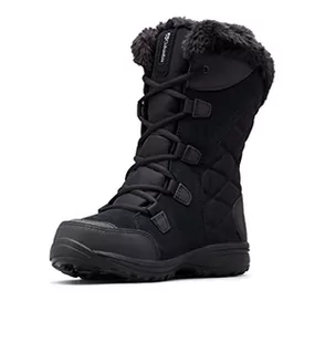 Columbia Damskie buty zimowe Ice Maiden 2, Czarny Black X Columbia Grey, 41 EU - Śniegowce damskie - miniaturka - grafika 1