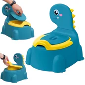 Nocniki - NOCNIK DLA DZIECI NOCNICZEK DZIECIĘCY Z WYJMOWANYM POJEMNIKIEM DINOZAUR [M-NOCNIK1] - miniaturka - grafika 1