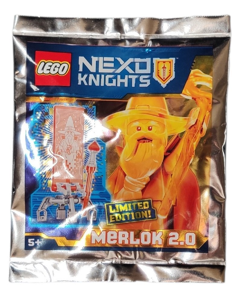 Zestaw LEGO Nexo Knights – Merlok 2.0 #271713 (polybag, klocki, foilpack)