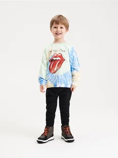 Reserved - Dzianinowe getry - czarny - Spodenki dla niemowląt - miniaturka - grafika 1