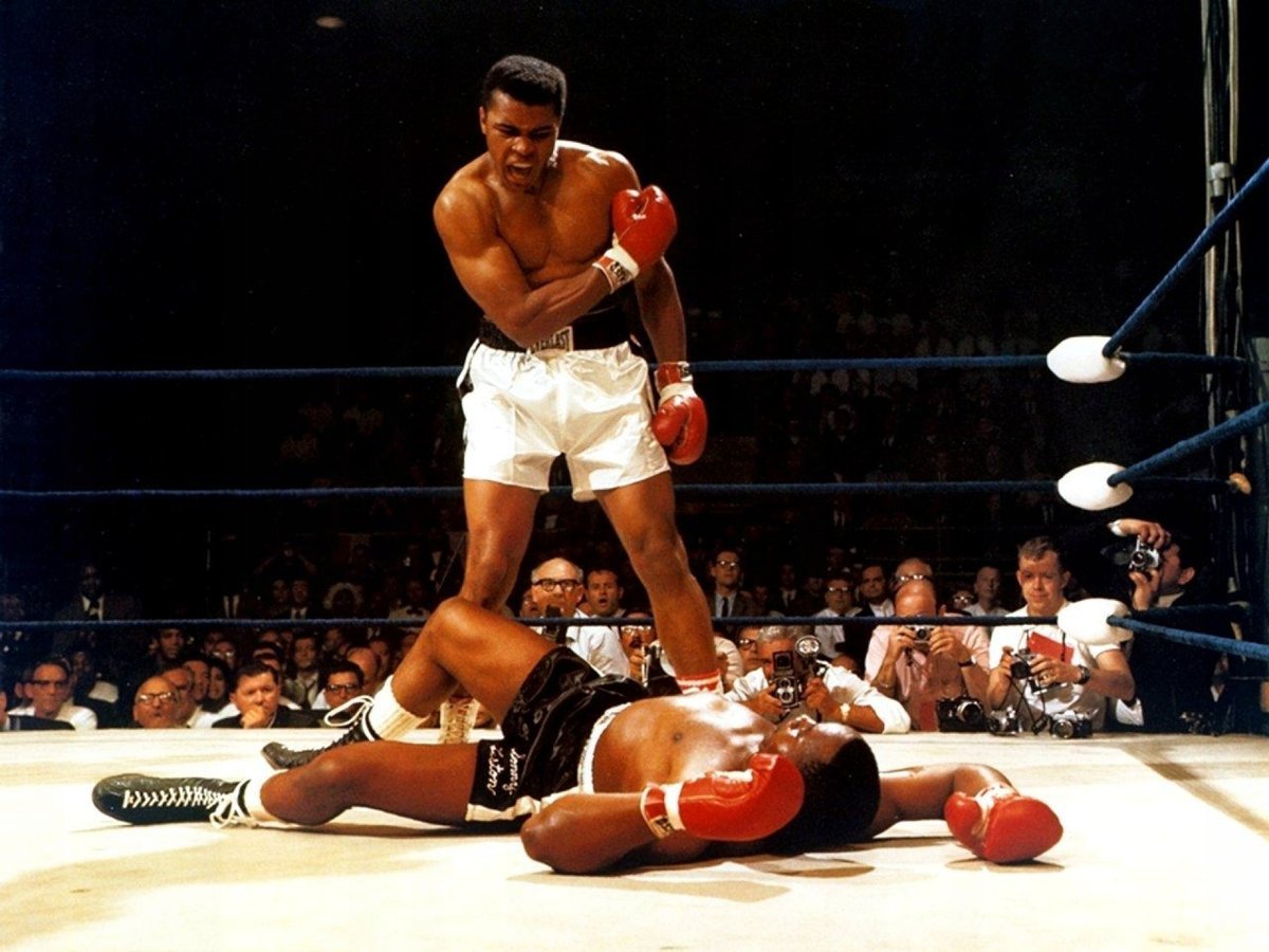 PODKŁADKA POD MYSZ Z Nadrukiem 22x18cm Muhammad Ali Box Boxer Tekst Prezent
