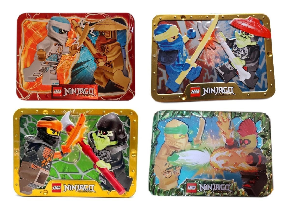 Klocki LEGO Ninjago - Zestaw 4 Metal Box - PBM10