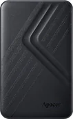 Dyski HDD - Dysk zewnętrzny HDD Apacer AC236 2TB Czarny (AP2TBAC236B-1) - miniaturka - grafika 1