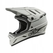 Kaski rowerowe - Enduro Mtb Dh kask rowerowy szczękowy szary O'Neal Backflip Solid L 59-60cm - miniaturka - grafika 1