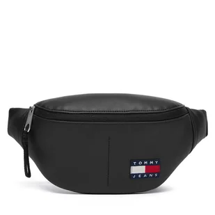 Saszetka nerka Tommy Jeans Tjm Ess Daily Pu Bumbag AM0AM13702 Czarny - Nerki - miniaturka - grafika 1