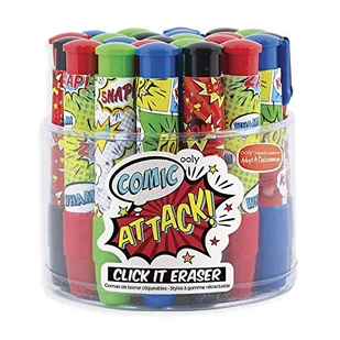 Kolorowe Baloniki Gumki do ściarania Komiks 4 wzory - Artykuły biurowe - miniaturka - grafika 5