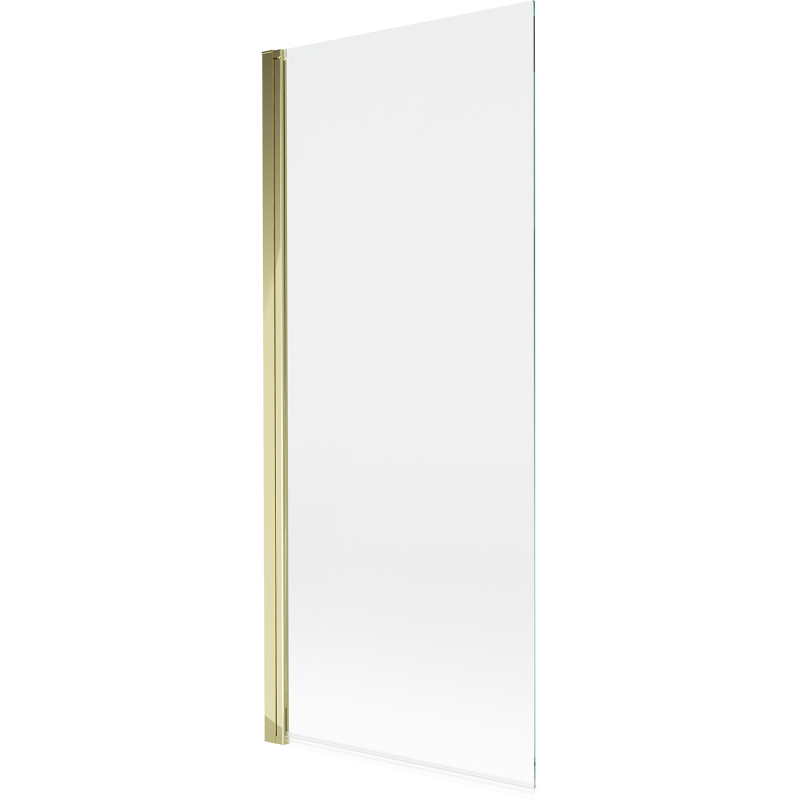 Mexen Mist parawan nawannowy 1-skrzydłowy 80 x 150 cm, transparent, złoty - 8A9-080-001-50-00