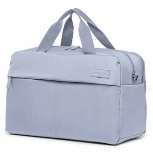 PUCCINI Torba Podróżna Sportowa Weekendowa Na Ramię Laptopa Szara B50251-4 - Torby męskie - miniaturka - grafika 1