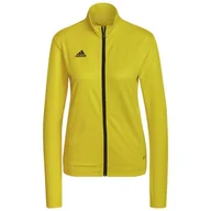 Bluzy sportowe damskie - Bluza piłkarska damska adidas Entrada 22 Track Jacket - miniaturka - grafika 1