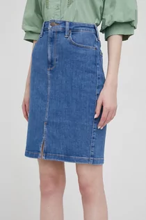 Spódnice - Lee spódnica jeansowa mini ołówkowa - grafika 1