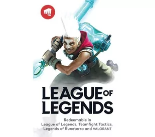 Doładowanie League of Legends 80zł Obecnie dostępne tylko w sklepach stacjonarnych RTV EURO AGD - Startery i doładowania - miniaturka - grafika 1