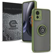 Etui i futerały do telefonów - ETUI EXOGUARD O-RING + SZKŁO - MOTOROLA EDGE 30 NEO - PANCERNE CASE OBUDOWA FUTERAŁ RING - miniaturka - grafika 1