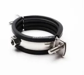 Inne mocowania - Dg Clamps Uchwyt rurowy z gumą BK-W5 zakres 81-86 mm M10 DG GLAMPS - miniaturka - grafika 1