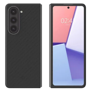 Etui SAMSUNG GALAXY Z FOLD 5 Spigen Airskin czarne - Etui i futerały do telefonów - miniaturka - grafika 6