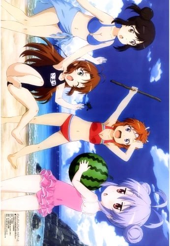 Plakat Anime Non non biyori NNB_021 A2 (custom)