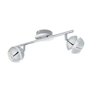 Lampa ścienno-sufitowa NOCITO 1 LED 2xGU10 3,3W 3000K - chrom/biały - Oprawy, klosze i abażury - miniaturka - grafika 1