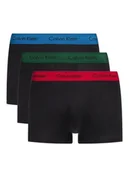 Majtki damskie - Calvin Klein Bokserki Męskie 3 Pary Czarny 0000U2664G TRUNKI, Rozmiar XL - miniaturka - grafika 1