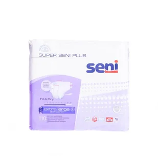 SENI SUPER PLUS XL (130-170) Pieluchomajtki 10 szt. - Bielizna lecznicza - miniaturka - grafika 1