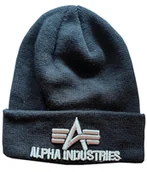 Czapki damskie - Damska czapka zimowa ALPHA INDUSTRIES 3D WMN czarna 118916 03 - miniaturka - grafika 1