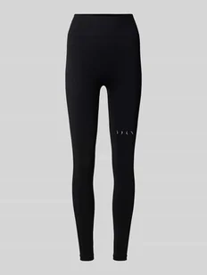 Legginsy o kroju skinny fit z nadrukiem z logo model ‘Yami’ - Legginsy - miniaturka - grafika 1