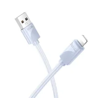 Kable USB - Kabel USB A do Lightning Hoco 2,4A 1 m X114 niebieski - miniaturka - grafika 1
