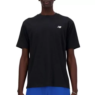 Koszulki męskie - Koszulka New Balance MT41509BK - czarna - grafika 1