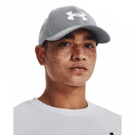 Czapki damskie - Męska czapka z daszkiem Under Armour Men's UA Blitzing - szara - miniaturka - grafika 1