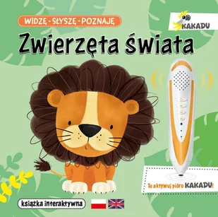 JUPI JO! Widzę słyszę poznaję Zwierzęta świata Agnieszka Matz - Książki edukacyjne - miniaturka - grafika 1