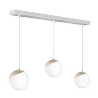Lampy ścienne - Milagro Lampa wisząca SFERA WOOD 3xE14 MLP7236 - miniaturka - grafika 1