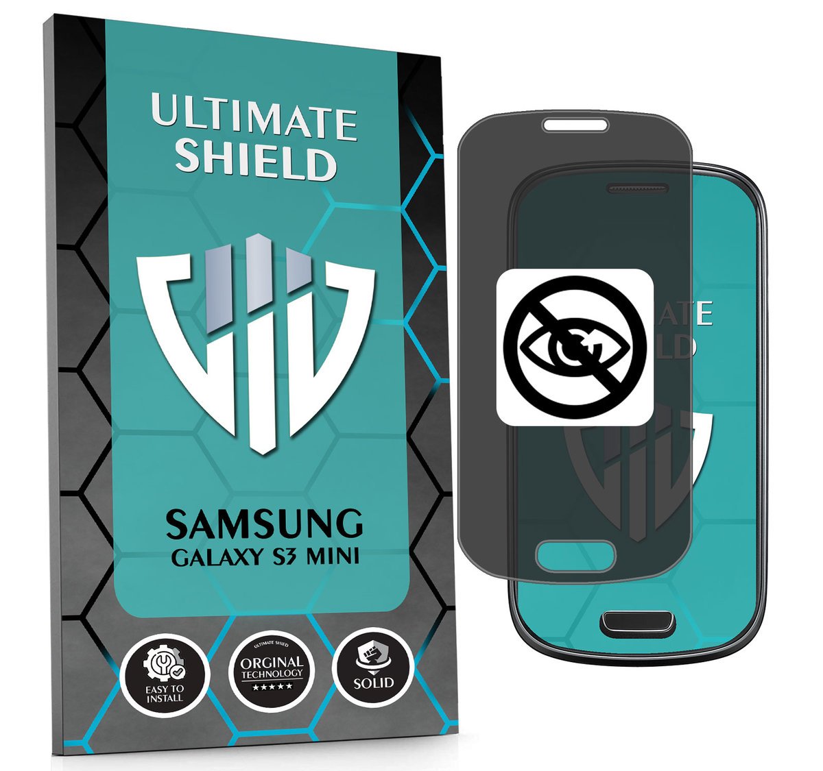 NAJLEPSZA FOLIA 5D ANTYSZPIEGOWSKA DO SAMSUNG S3 MINI HYDROŻELOWA MATOWA