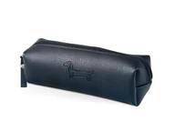 Piórniki - Piórnik saszetka mini cube Sharky czarny jamnik - miniaturka - grafika 1