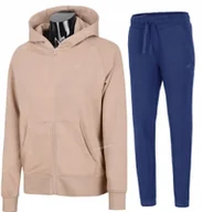 Spodnie sportowe damskie - 4F DAMSKI DRES BAWEĹNA KOMPLET BLUZA SPODNIE / rozm XXL - miniaturka - grafika 1