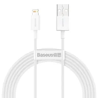 Kable USB - Baseus Superior Series USB do Lightning, 2.4A, 2m biały - miniaturka - grafika 1